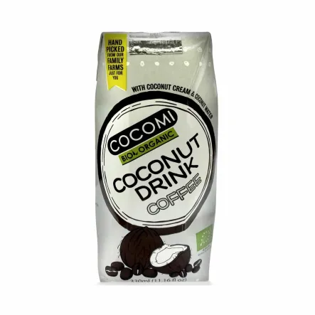 Napój Kokosowy o Smaku Kawowym Bio 330 ml Cocomi