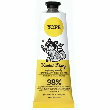 Krem do Rąk Kwiat Lipy  50 ml - Yope