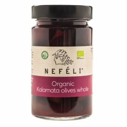Oliwki Czarne Kalamata Bez Pestek w Zalewie Bio 295 g (160 g)