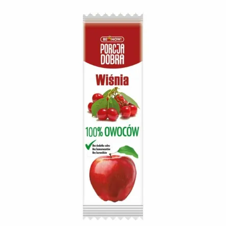 Przekąska Jabłko & Wiśnia Bez Dodatku Cukru 16 g - Porcja Dobra