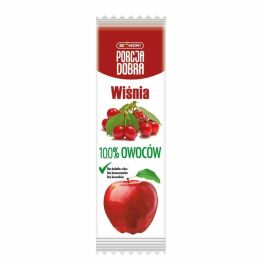 Przekąska Jabłko & Wiśnia Bez Dodatku Cukru 16 g - Porcja Dobra