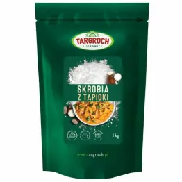 Skrobia (Mąka) z Tapioki 1 kg - Targroch - Tapioka - skrobia z manioku zmielona na mąkę