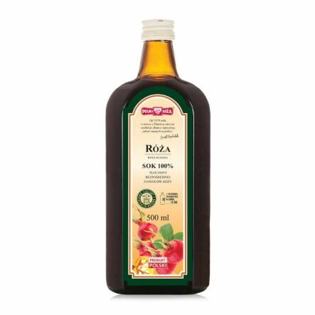 Róża Sok Tłoczony 500 ml - Polska Róża
