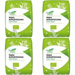 4 x Mąka Kukurydziana Bio 1 kg - Bio Planet