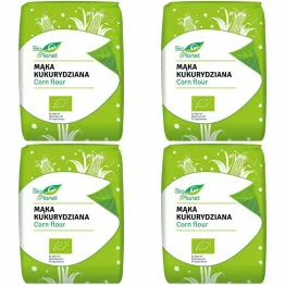 4 x Mąka Kukurydziana Bio 1 kg - Bio Planet