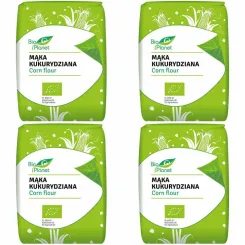 4 x Mąka Kukurydziana Bio 1 kg - Bio Planet