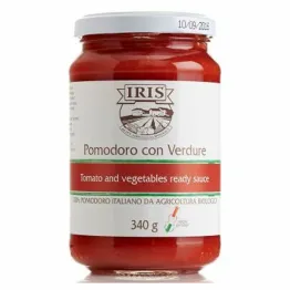 Sos Pomidorowy z Warzywami Bio 340 g - Iris