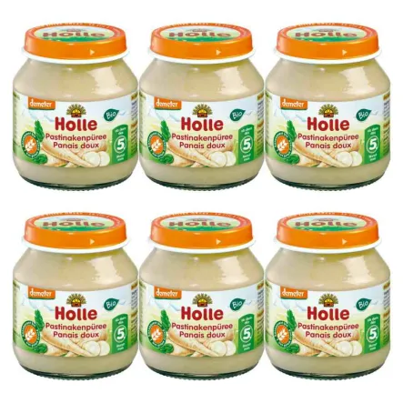 6 x Danie dla Niemowląt Pasternak Bio Demeter 125 g - Holle