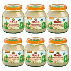 6 x Danie dla Niemowląt Pasternak Bio Demeter 125 g - Holle