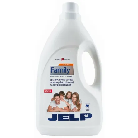 Hipoalergiczny Żel do Prania do Kolorów 2 l - JELP FAMILY