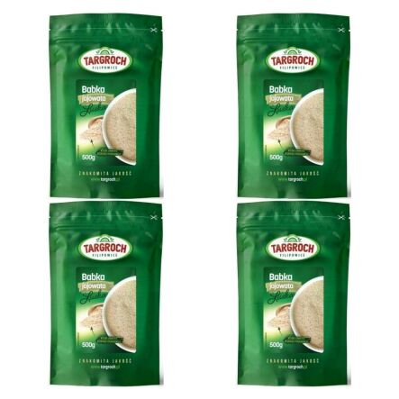 Zestaw 4 x Babka Jajowata Łuska 500 g Targroch