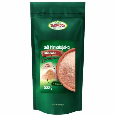 Sól Himalajska Różowa Drobna 500 g - Targroch