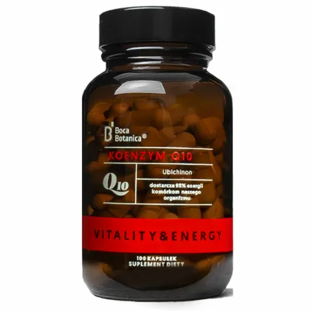 Koenzym Q10 Ubichinon 100 kapsułek -  Boca Botanica