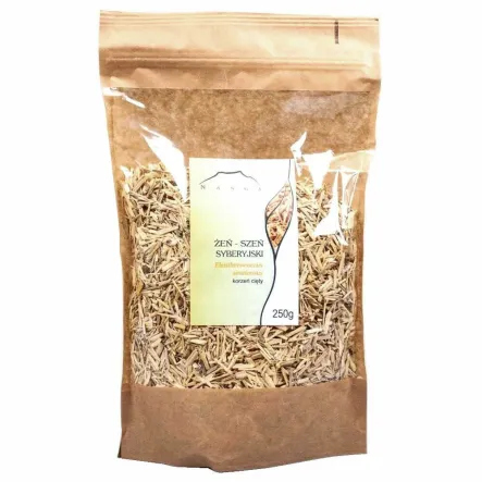 Żeń-Szeń Syberyjski Korzeń Cięty 250 g - Nanga