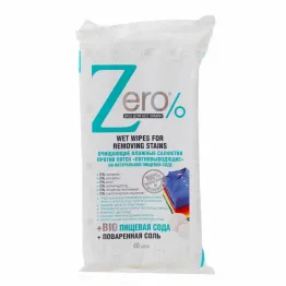 Nawilżane Chusteczki do Usuwania Plam 40 sztuk Zero 