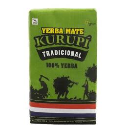 Yerba Mate Kurupi Tradicional Elaborada Con Palo 0,5 kg