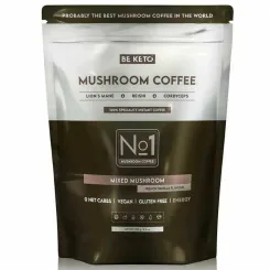 Kawa Rozpuszczalna Mushroom (Lion's Mane and  Cordyceps and  Reishi) Francuska Wanilia 250 g - Beketo