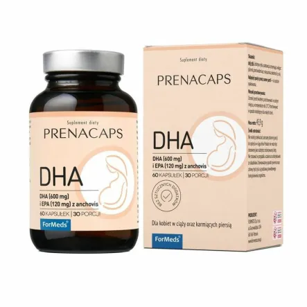 PRENACAPS DHA 60 Kapsułek - Formeds - Wyprzedaż