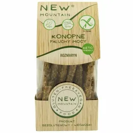 Paluchy Mocy Konopne z Rozmarynem Bezglutenowe 200 g - New Mountain