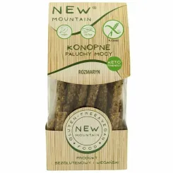 Paluchy Mocy Konopne z Rozmarynem Bezglutenowe 200 g - New Mountain
