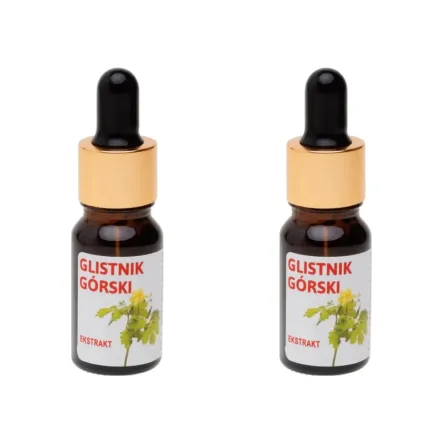 2 x Glistnik Górski Ekstrakt 10 ml