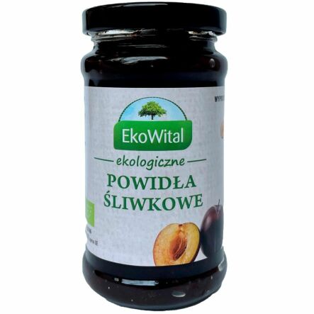 Powidła Śliwkowe BIO 250 g - Eko-Wital