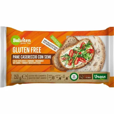 Chleb Pane Casereccio Con Semi Bezglutenowy  250 g - Balviten