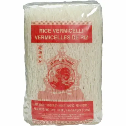 Makaron Ryżowy Vermicelli (Nitka) 454 g - Merre