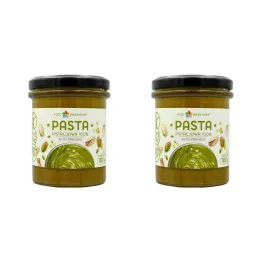 2 x Pasta Pistacjowa 100% 180 g - Pięć Przemian