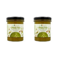 2 x Pasta Pistacjowa 100% 180 g - Pięć Przemian