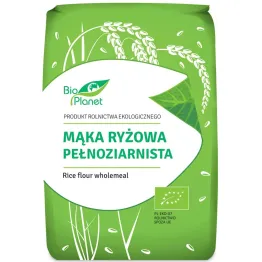 Mąka Ryżowa Pełnoziarnista Bio 1kg - Bio Planet