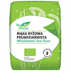 Mąka Ryżowa Pełnoziarnista Bezglutenowa Bio 1kg - Bio Planet
