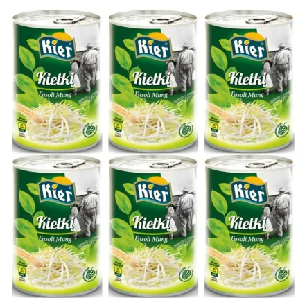 6 x Kiełki Fasoli Mung 400 g (200 g) - Kier