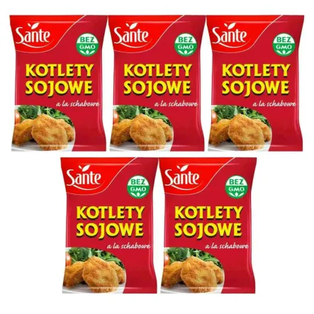 5 x Kotlet Sojowy a la Schabowy 100 g - Sante