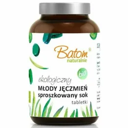 Młody Jęczmień Sok Sproszkowany Bio 120 g (240 Tabletek) - Batom (data: 27.11.2025)