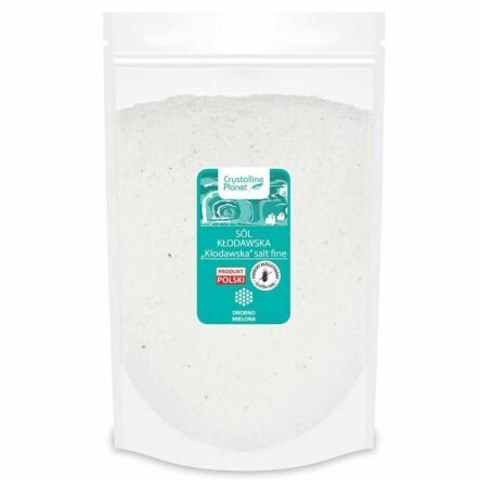 Sól Kłodawska Drobno Mielona 1 kg - Crystalline Planet