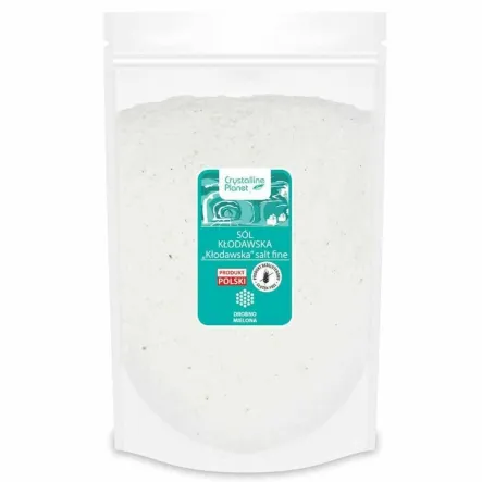 Sól Kłodawska Drobno Mielona 1 kg - Crystalline Planet