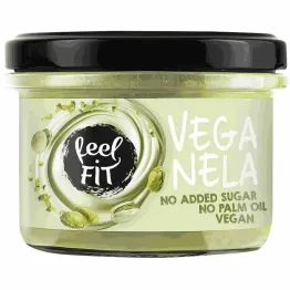 Krem Wegański o Smaku Pistacjowym Bez Dodatku Cukru 200 g - Feel Fit