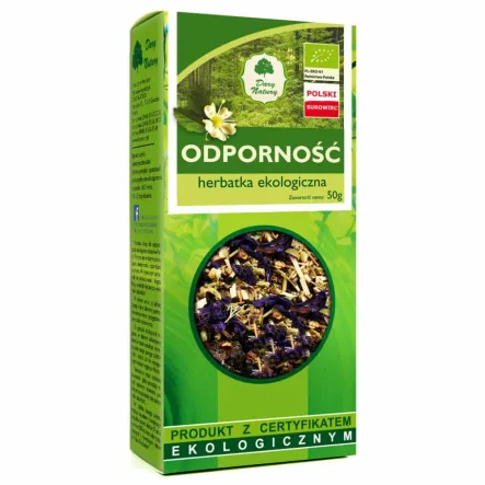 Herbatka Uodparniająca Bio 50 g - Dary Natury