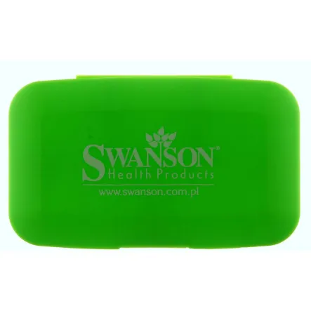 SWANSON Pill Box - Organizer na Tabletki, Kapsułki - Pudełko