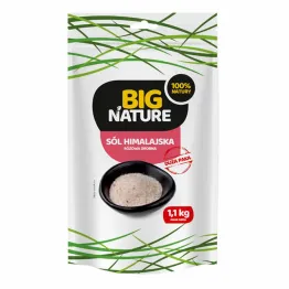 Sól Himalajska Rożowa Drobna 1,1 kg  - Big Nature