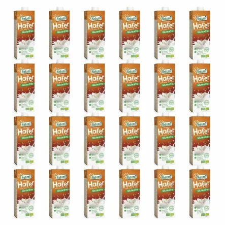24 x Napój Owsiany Bezglutenowy Bio 1l Natumi