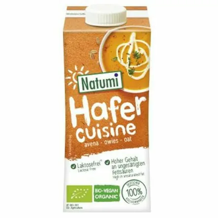 Zagęszczony Produkt Owsiany Bio 200 Ml - UHT  Natumi