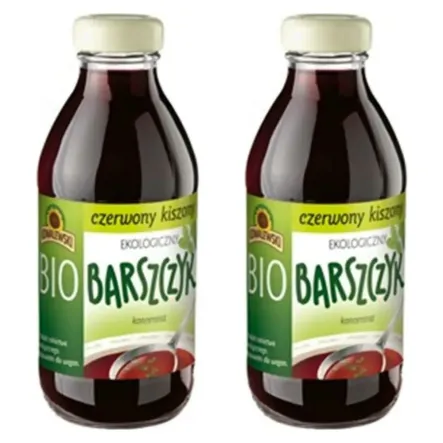 2 x Barszcz Czerwony Kiszony Koncentrat Bio 320 ml - Kowalewski