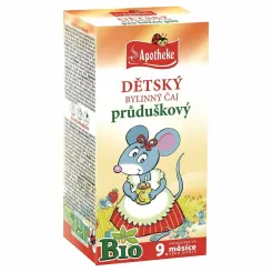 Herbatka Dla Dzieci Na Oskrzela Bio 30 g  (20x 1,5 g) - Apotheke