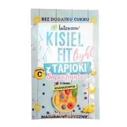 Kisiel Fit z Tapioki  z Baobabem Smak Ananasowy 30 g - Intenson