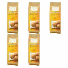 5 x Mieszanka do Wypieku Bułek Jasnych Bez Dodatku Cukru Bezglutenowa 400 g - Pięć Przemian