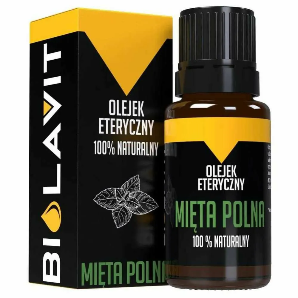 Naturalny Olejek Eteryczny Mięta Polna 10 ml - Bilavit