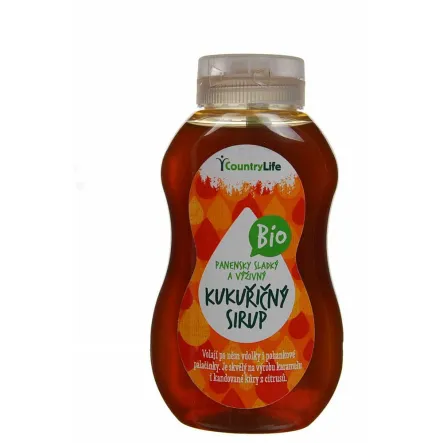 Syrop Kukurydziany Bio 350 g Country Life