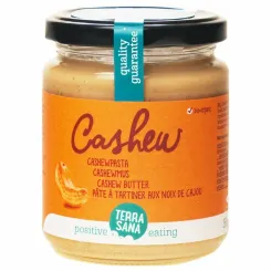 Krem z Prażonych Orzechów Nerkowca Bio 250 g -Terrasana